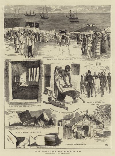 Last Notes from the Ashantee War by Alfred Chantrey Corbould